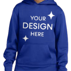Youth Sport-Wick Fleece Hooded Pullover