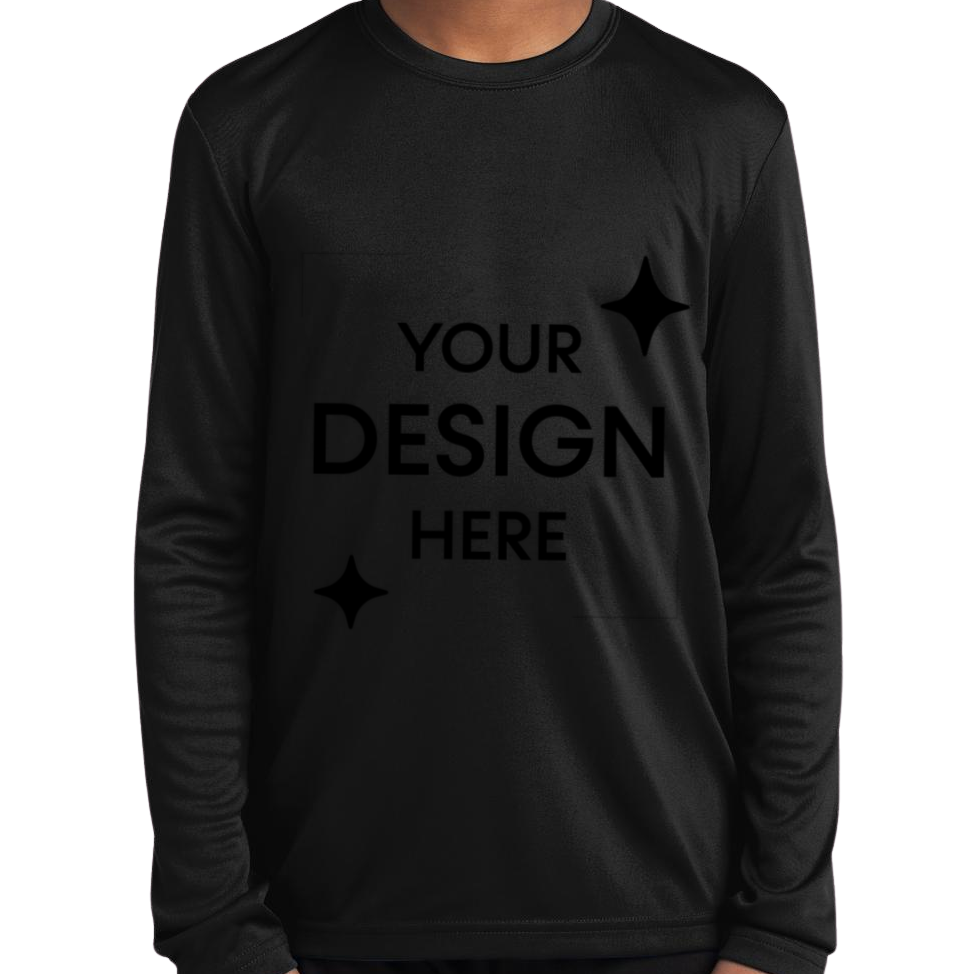 Youth Long Sleeve PosiCharge Competitor Tee