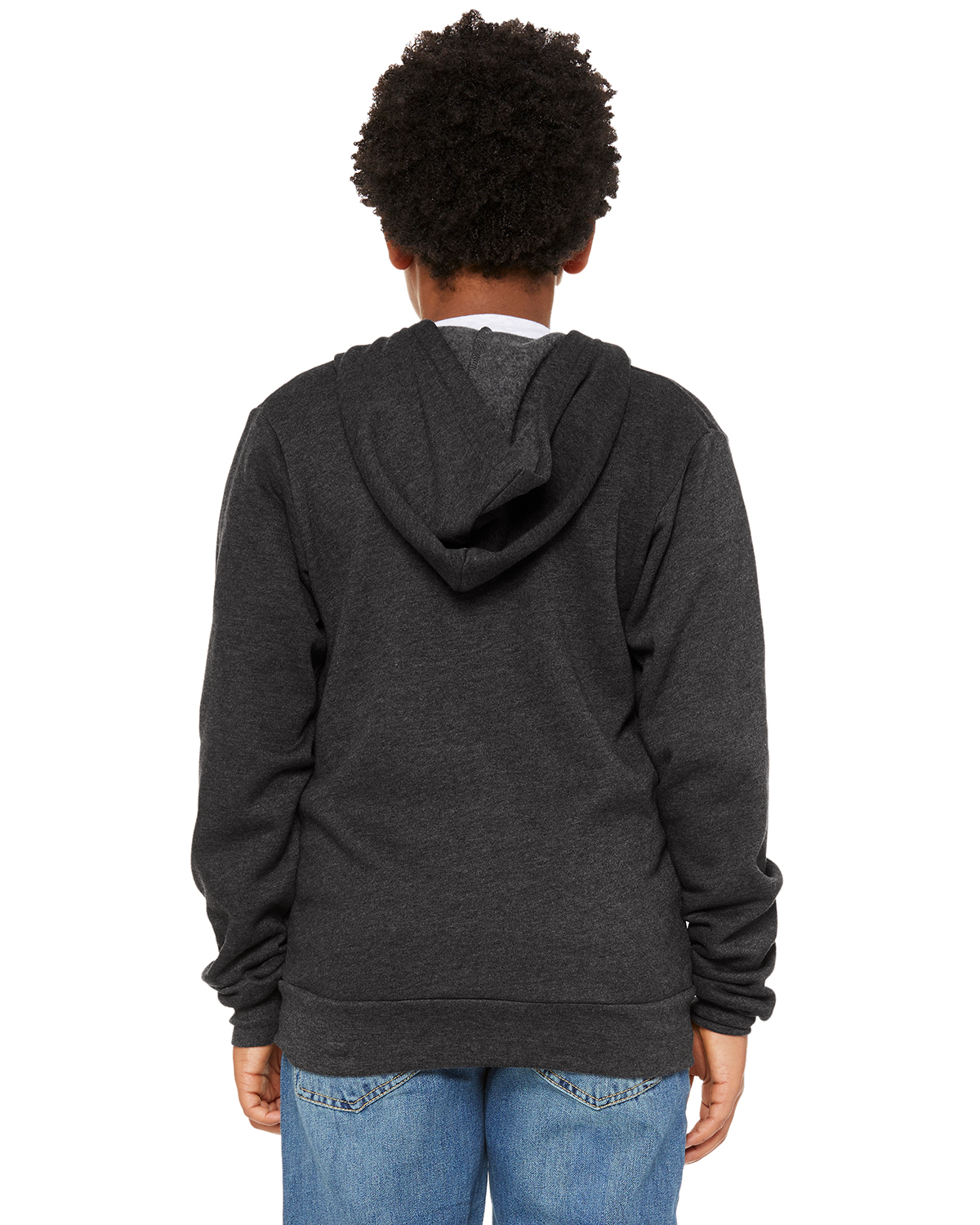 Bella + Canvas 3739Y Heather Dark Gray