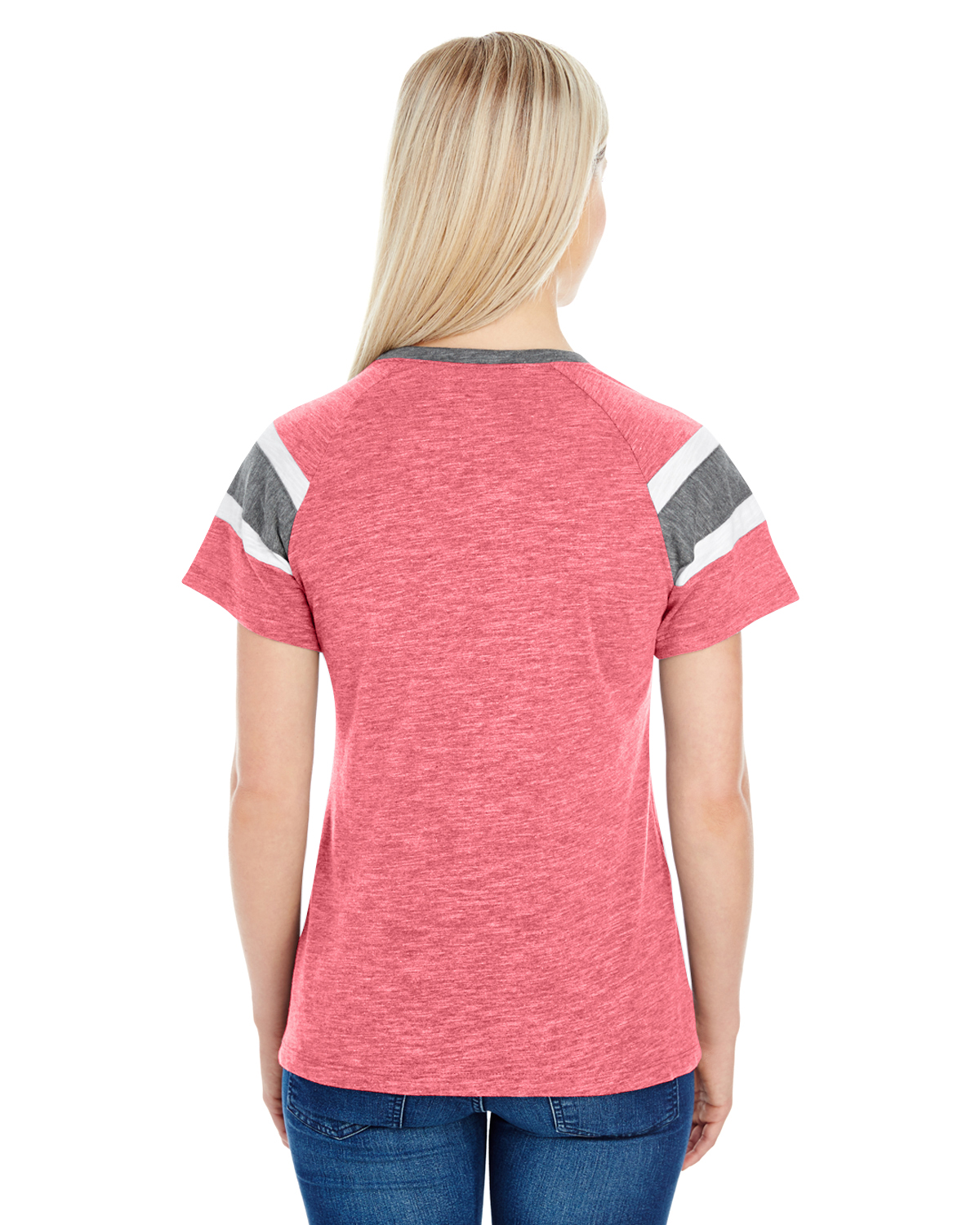 Augusta Sportswear 3011 Red / Slate / White