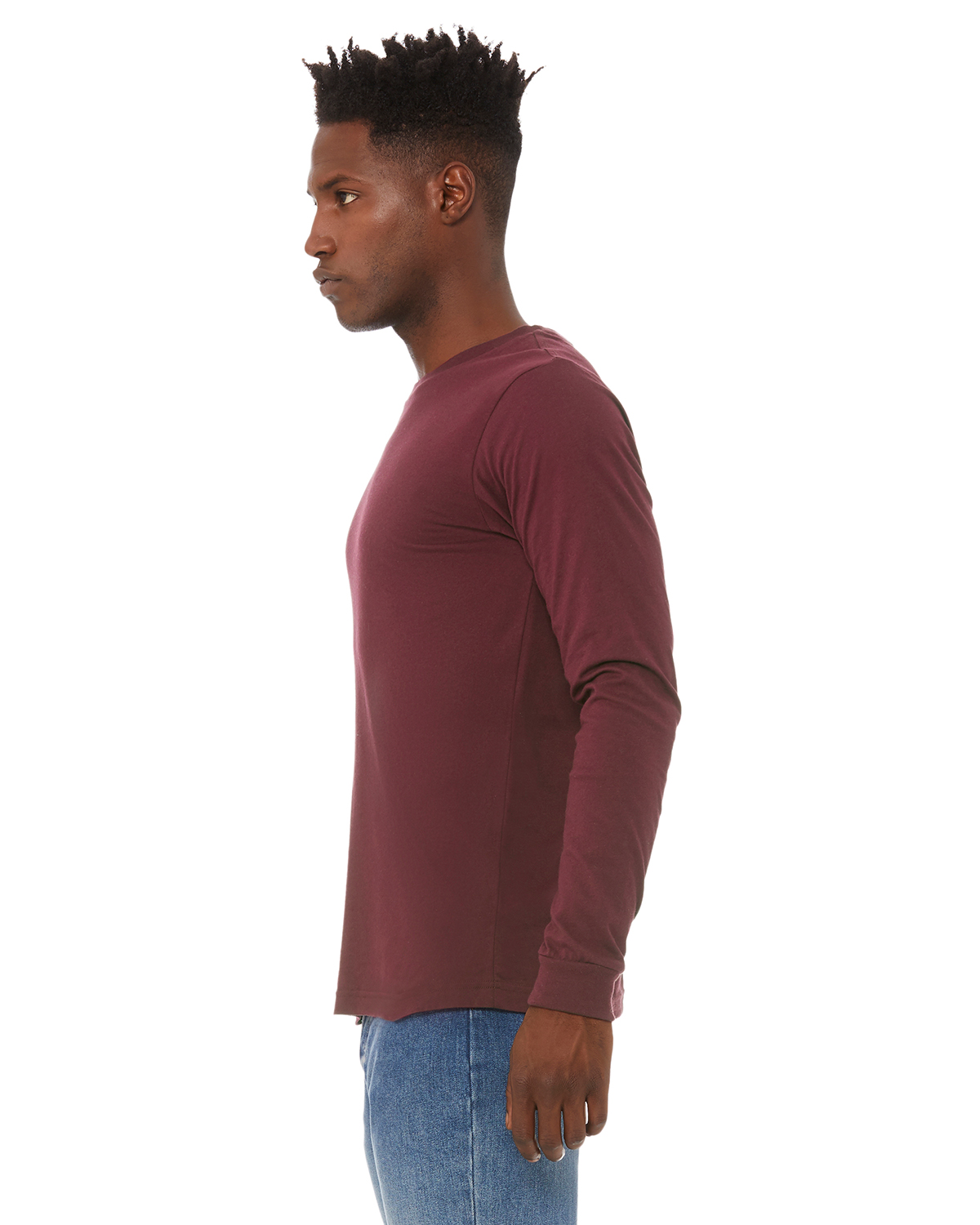 Bella + Canvas 3501 Maroon