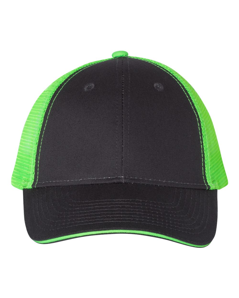 Valucap S102 Charcoal / Neon Green