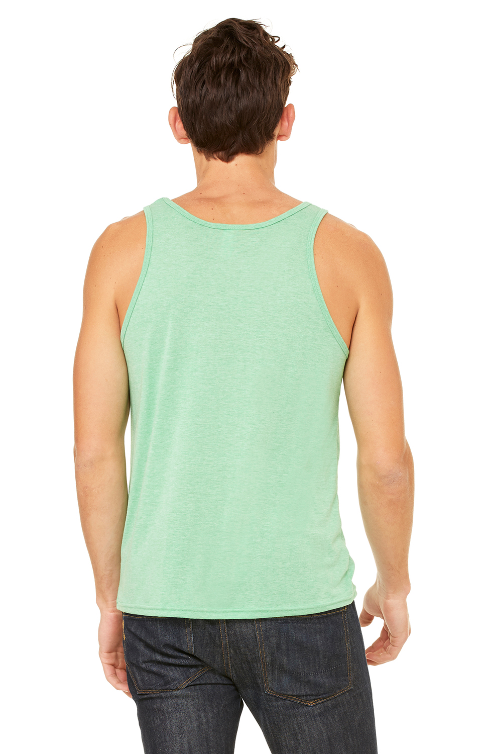 Bella + Canvas 3480 Green Triblend