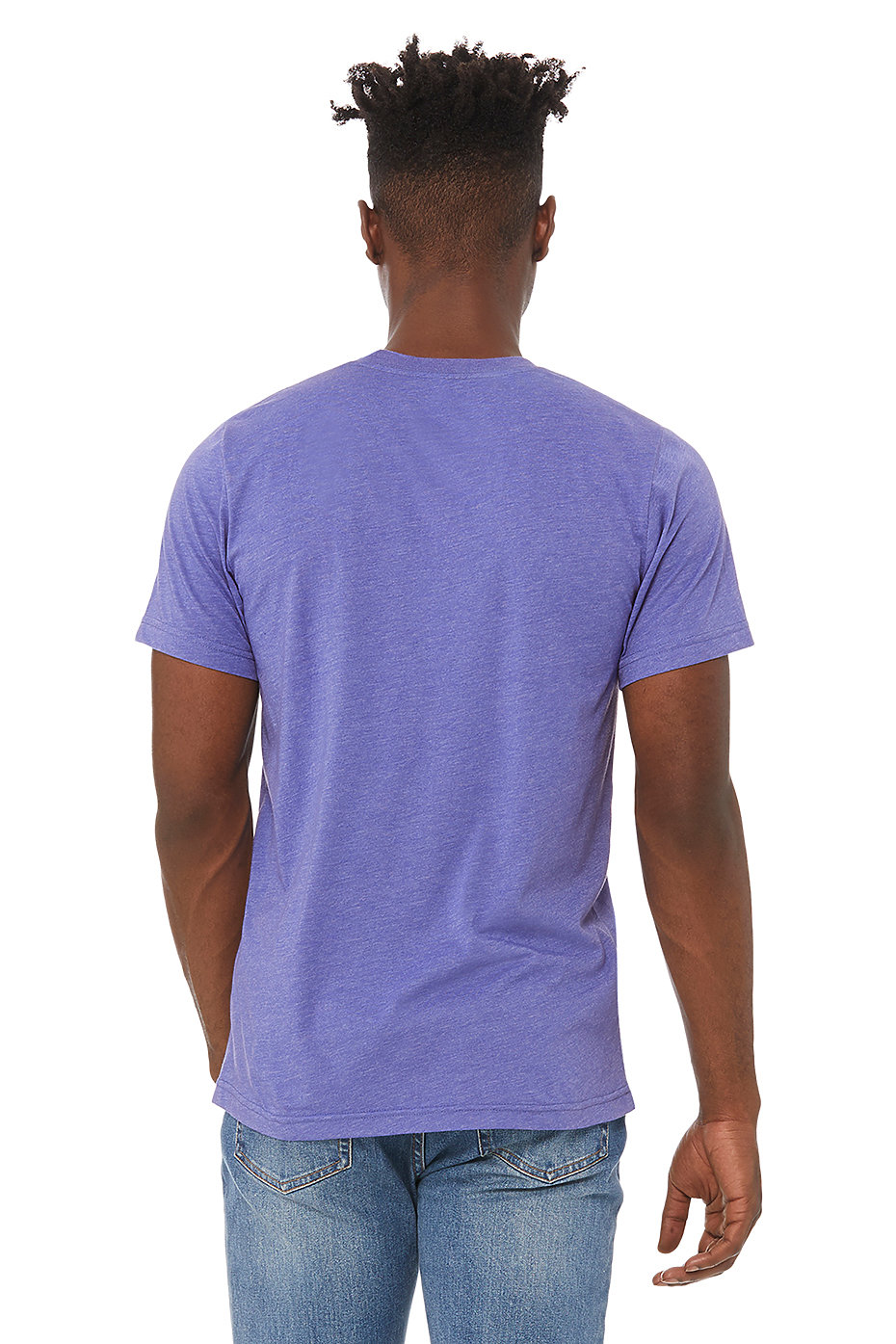 Bella + Canvas 3001CVC Heather Lapis