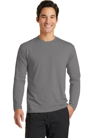 Port & Company PC381LS Medium Gray