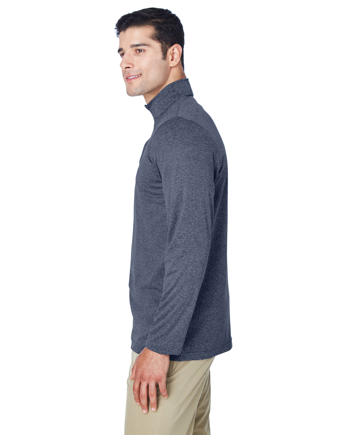 UltraClub 8618 Navy Heather