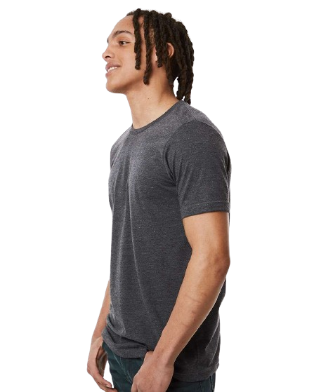 Tultex 602CVC Heather Dark Grey