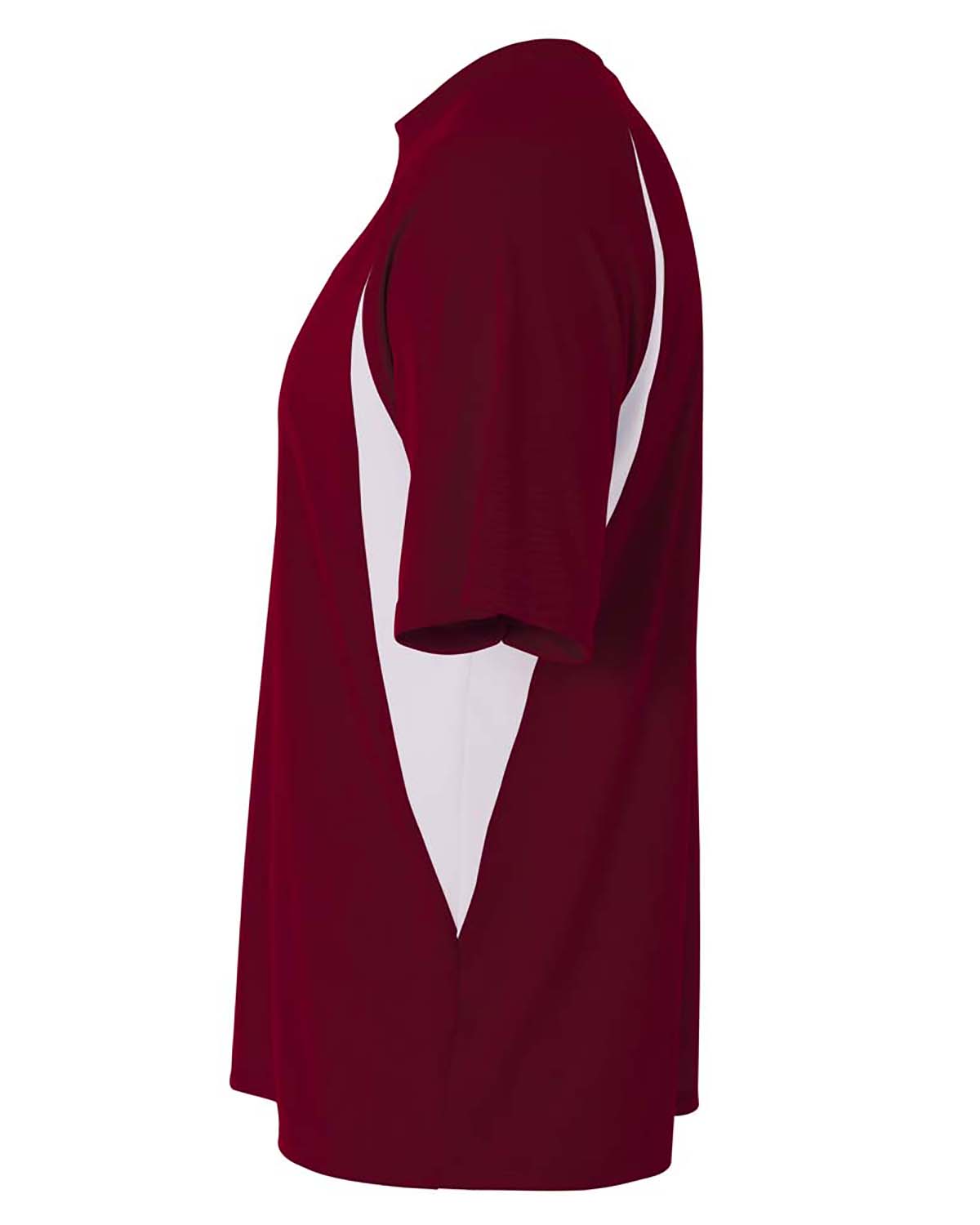 A4 N3181 Maroon / White