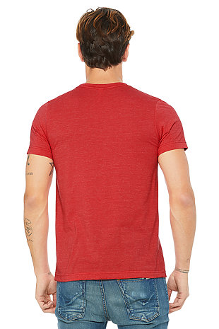 Bella + Canvas 3001C Heather Red