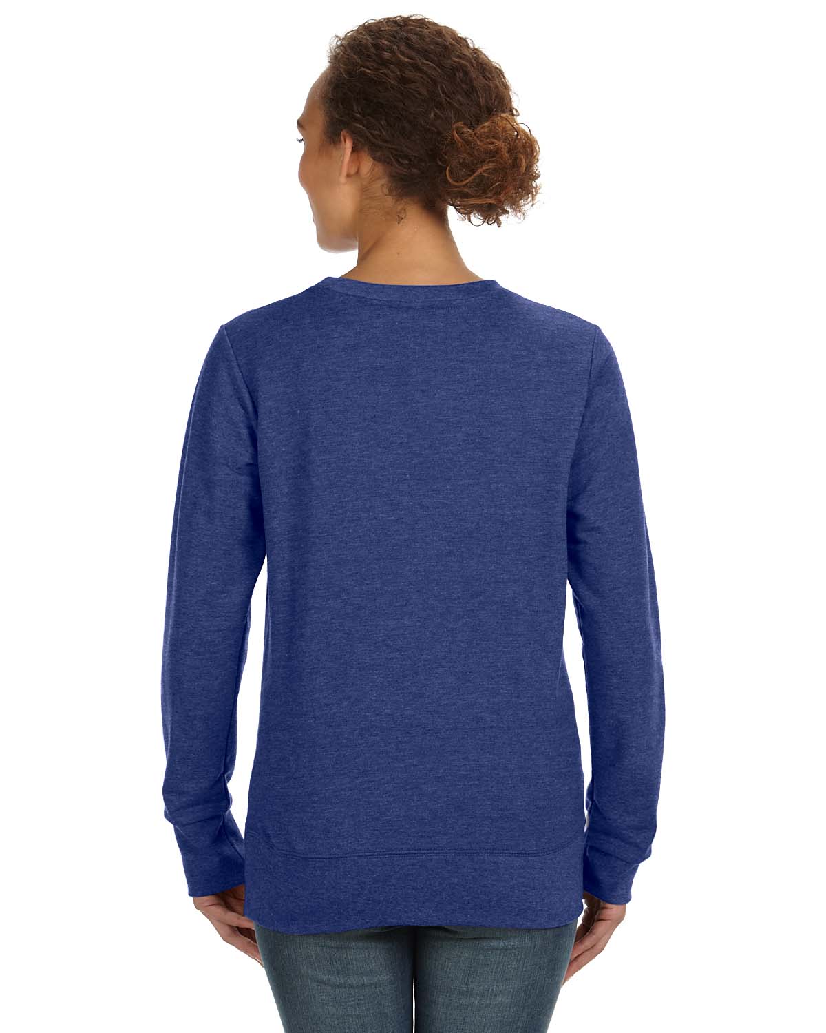 Anvil 72000L Heather Blue