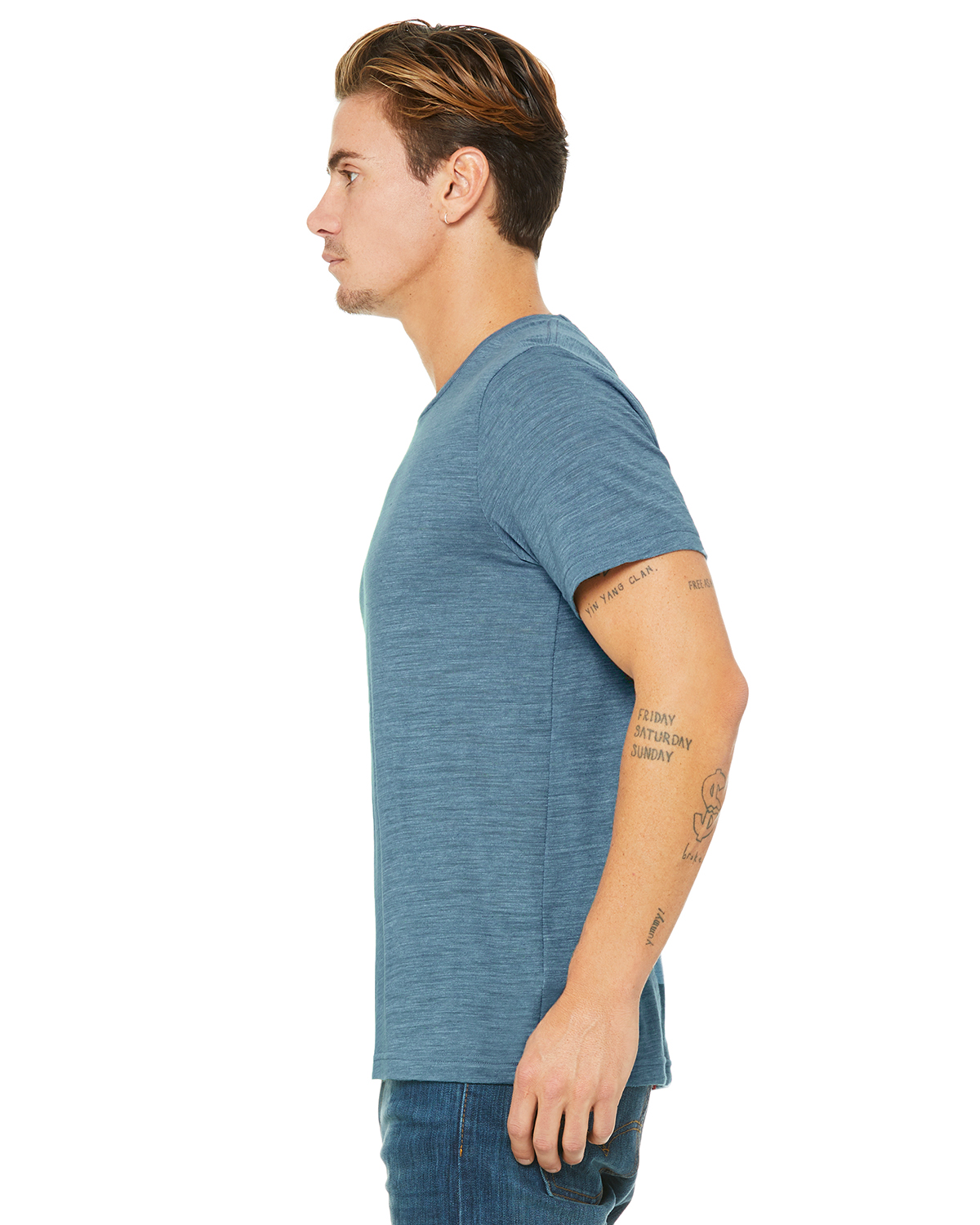 Bella + Canvas 3650 Denim Slub