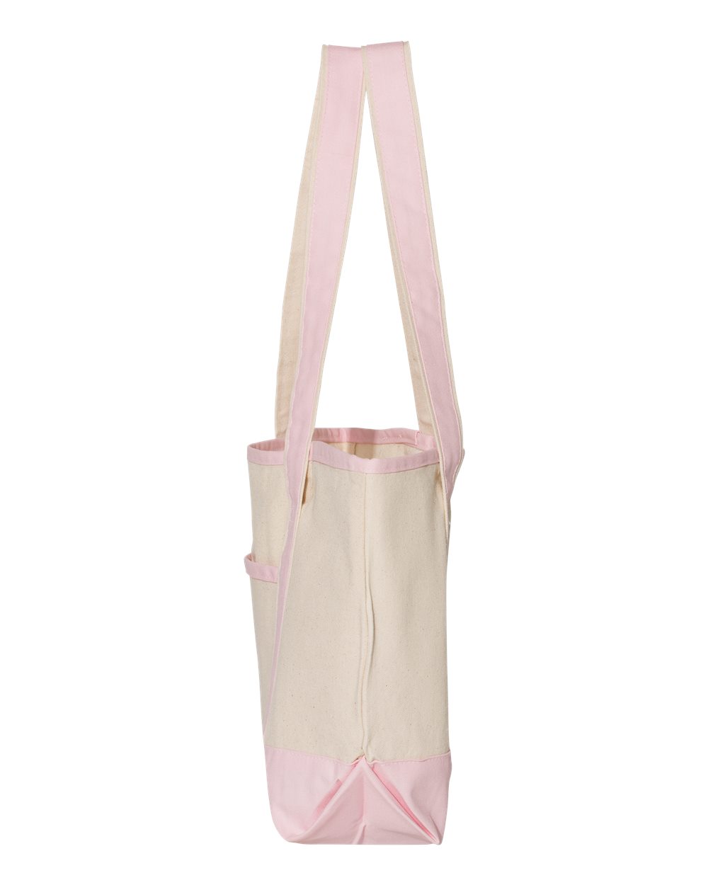 Q-Tees Q125800 Natural / Light Pink