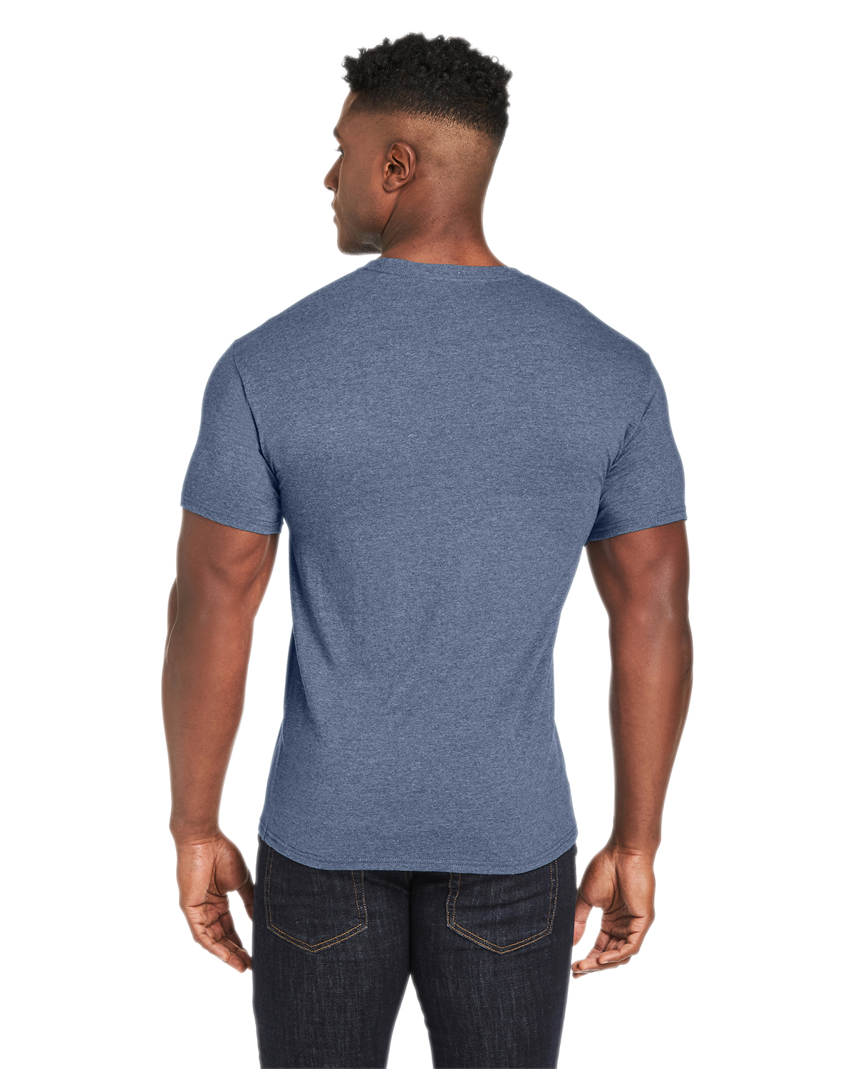 Hanes 42TB Regal Navy Hthr