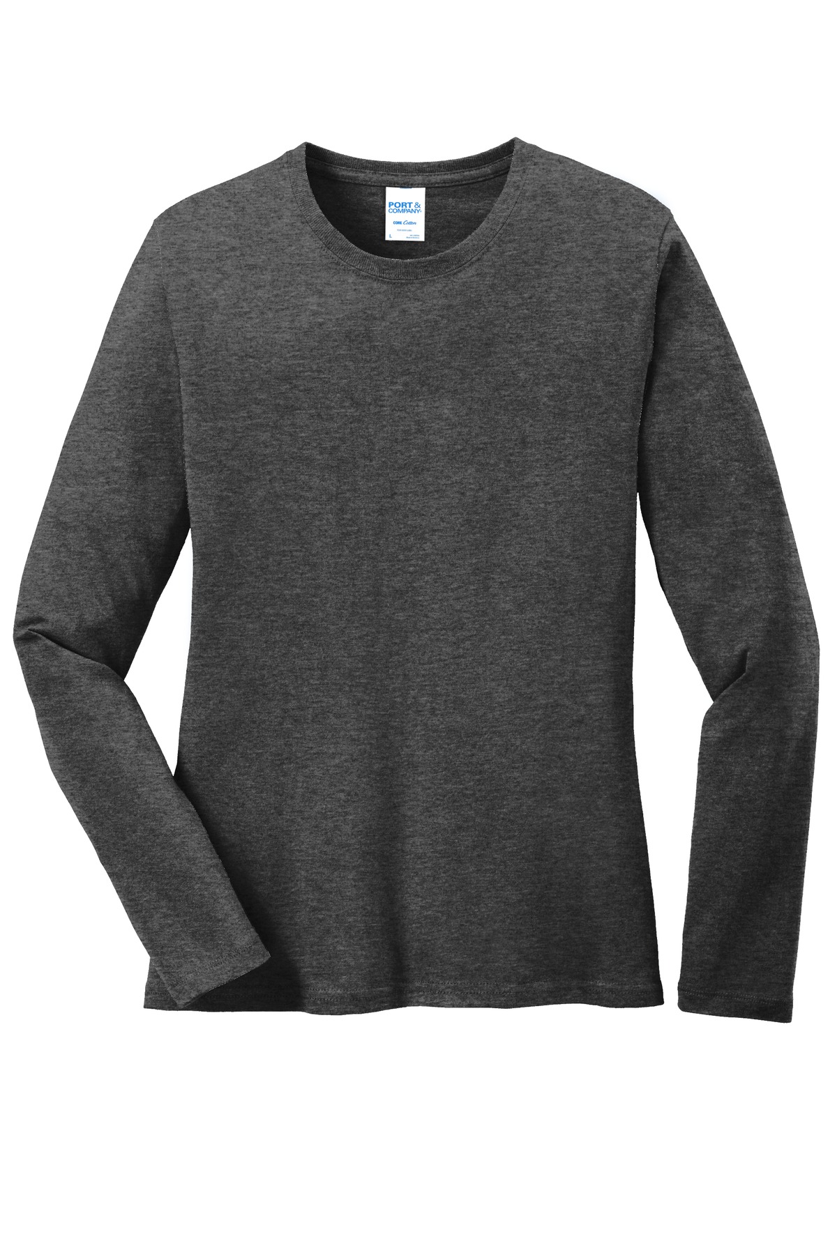 Port & Company LPC54LS Dark Heather Gray