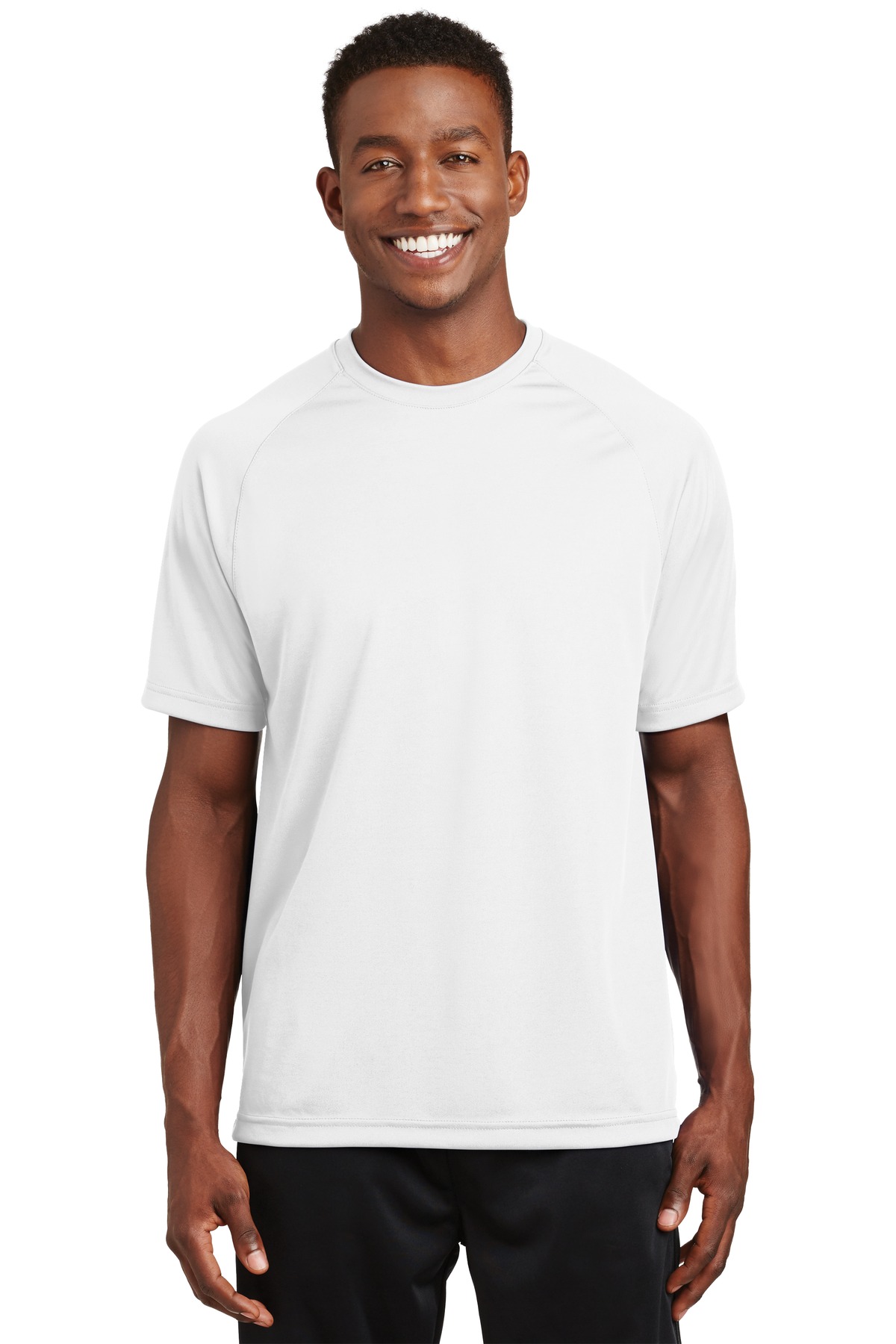 【新品】 the phos / half sleeve tee (white) Sport Tek Crew Neck Short Sleeve T Shirts In White | Jiffy