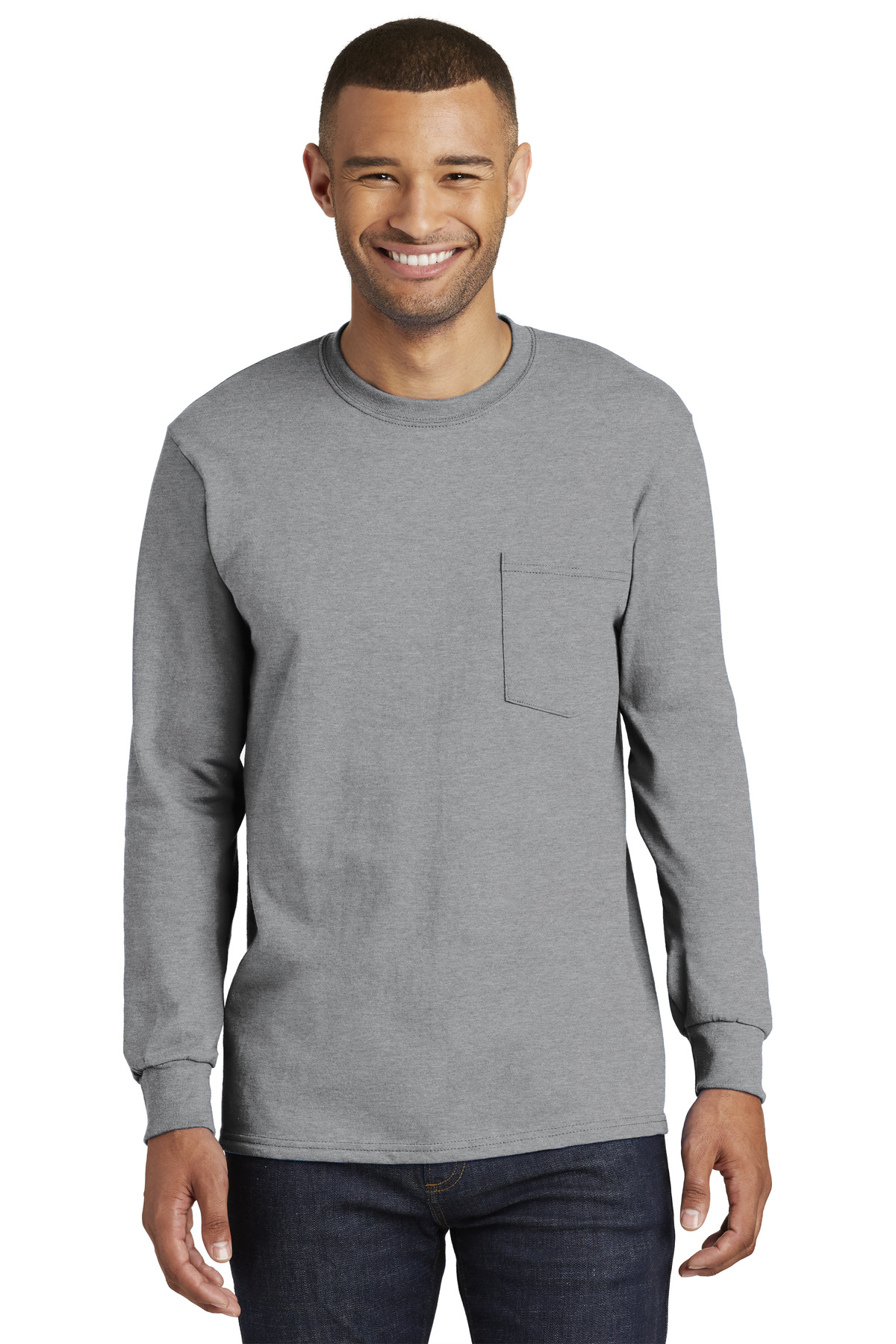 Port & Company PC61LSPT Athletic Heather