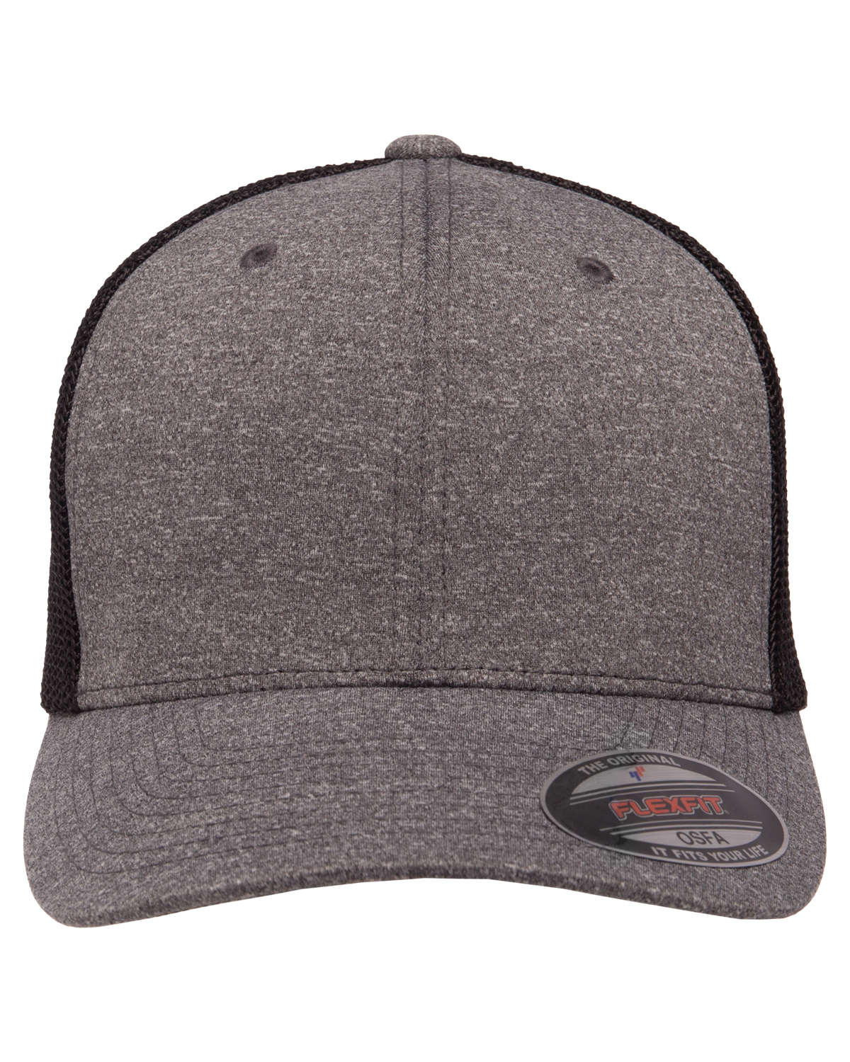 Flexfit Y6311 Dark Heather Gray / Black