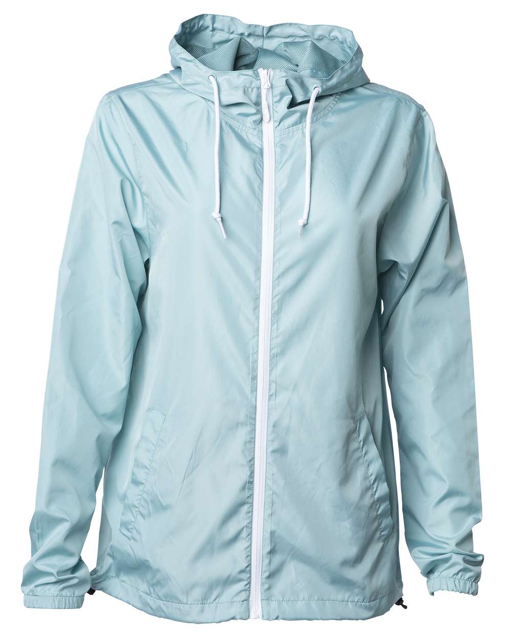 Independent Trading EXP54LWZ Aqua / White Zipper