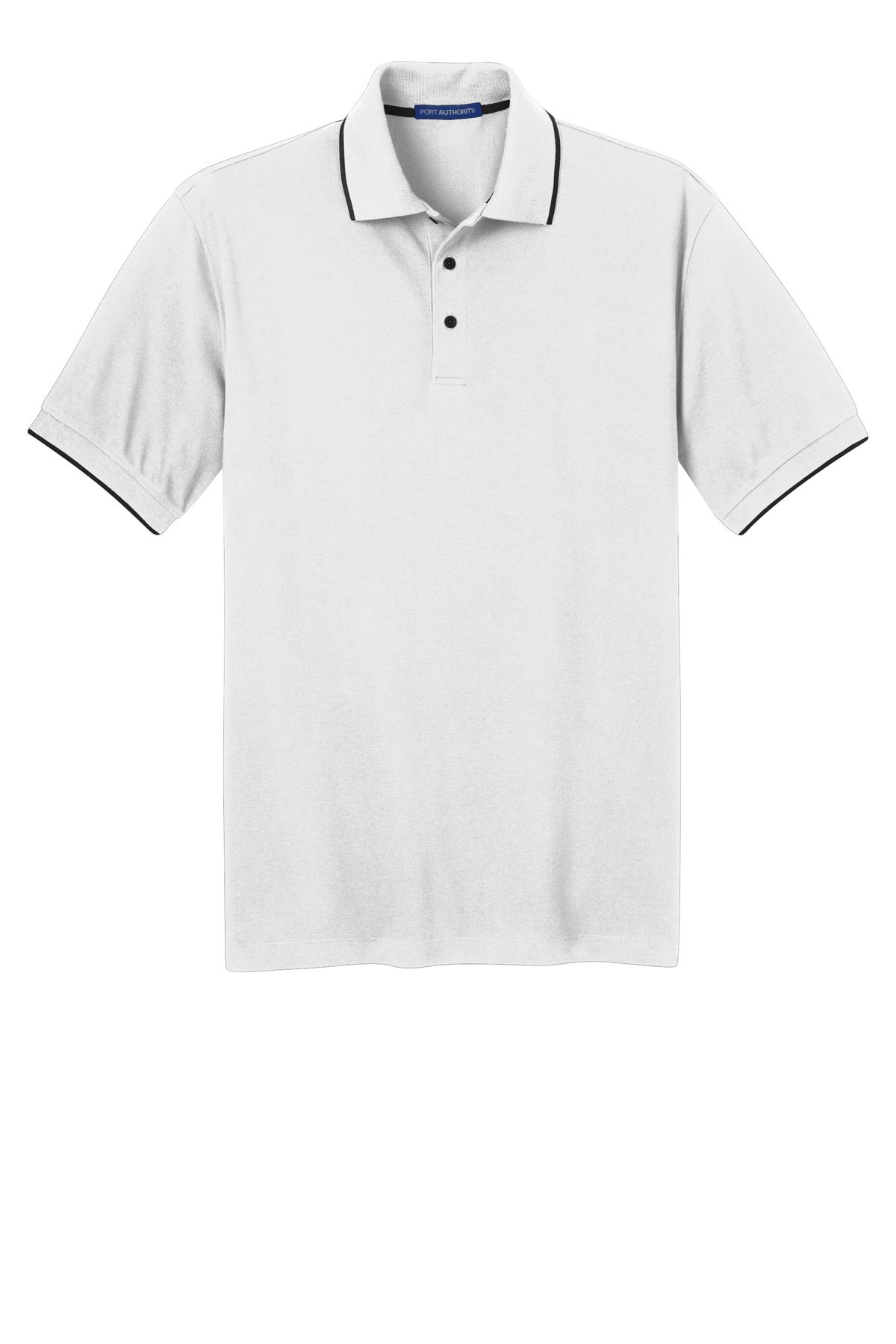 Port Authority K454 White / Jet Black