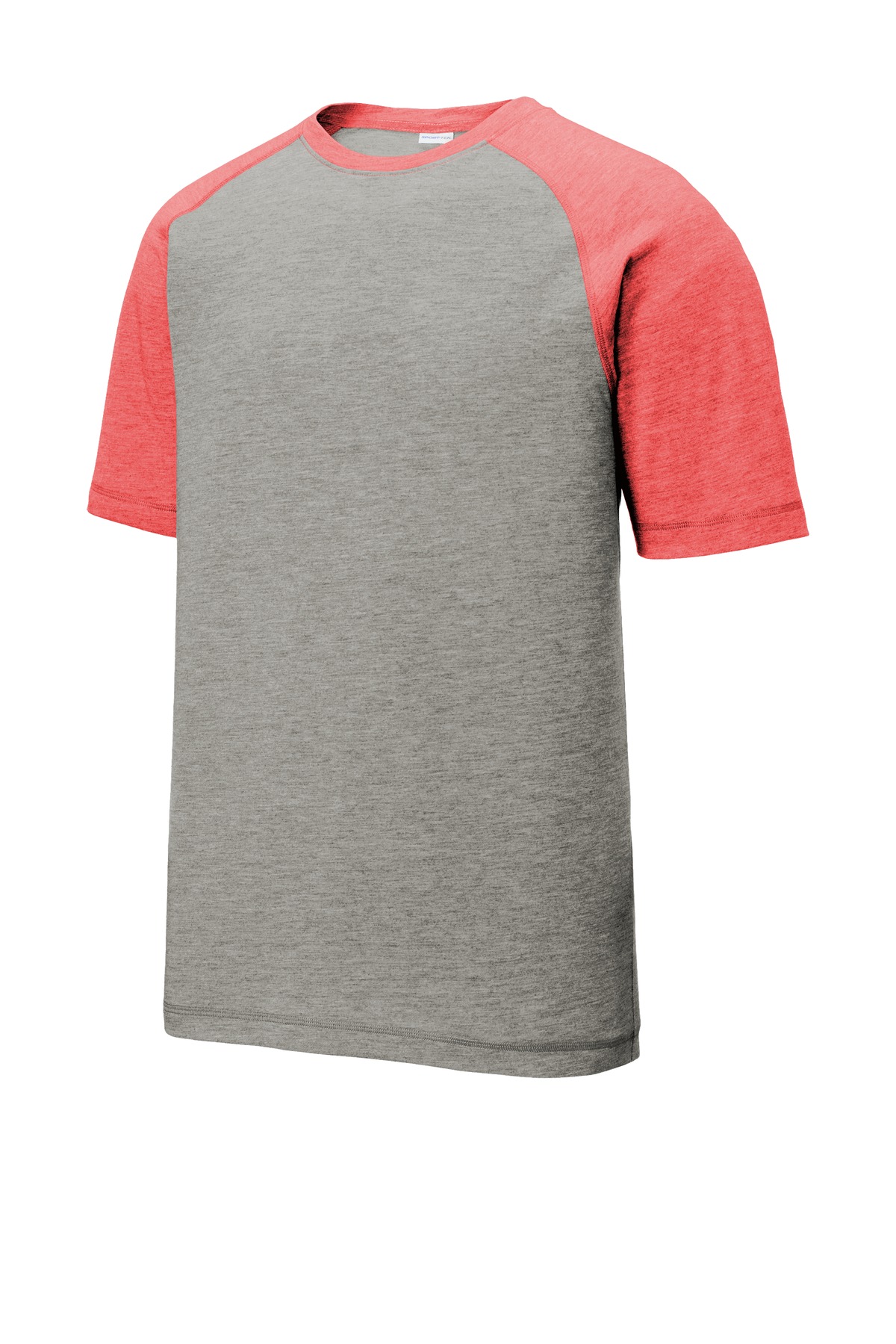 Sport-Tek ST400 True Red Heather / Light Gray Heather