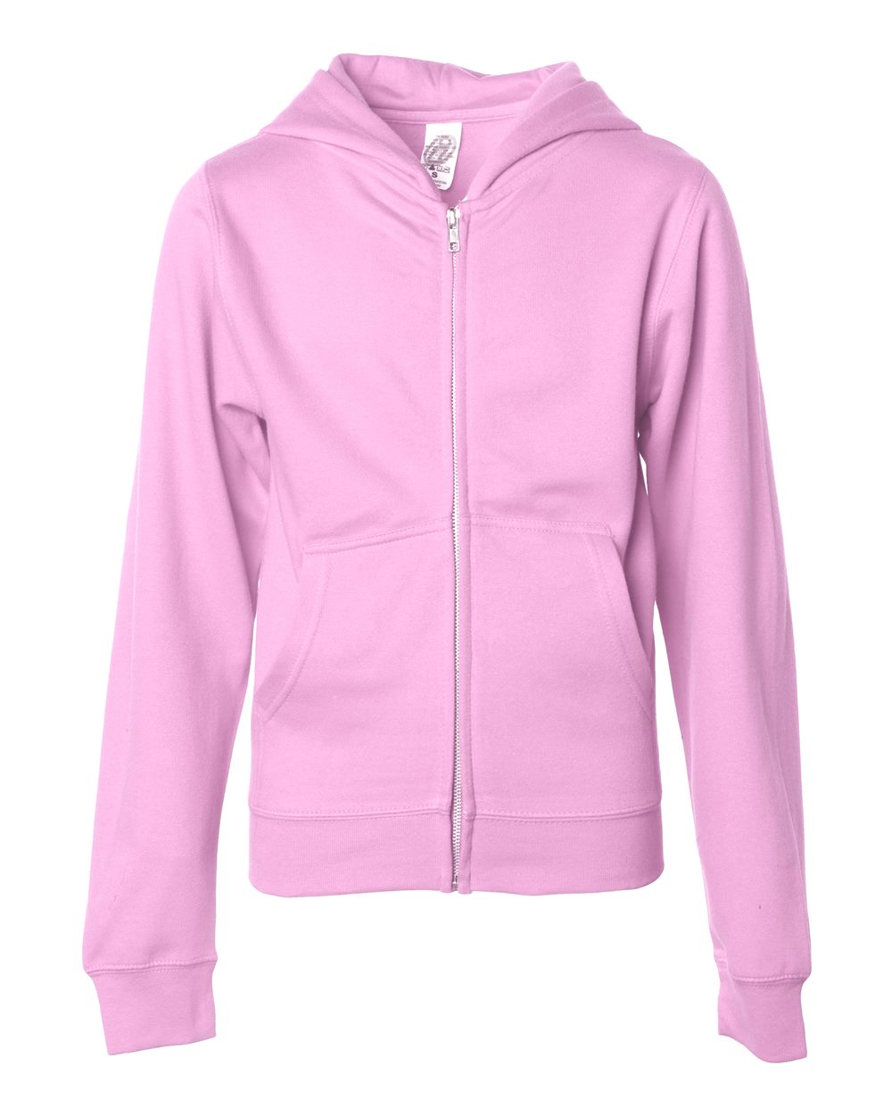 Independent Trading Youth Midweight Full Zip Hoodie Ss4001