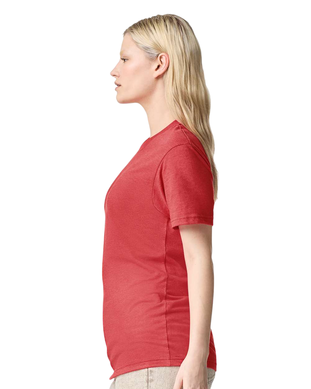 American Apparel 2001CVC Heather Coral