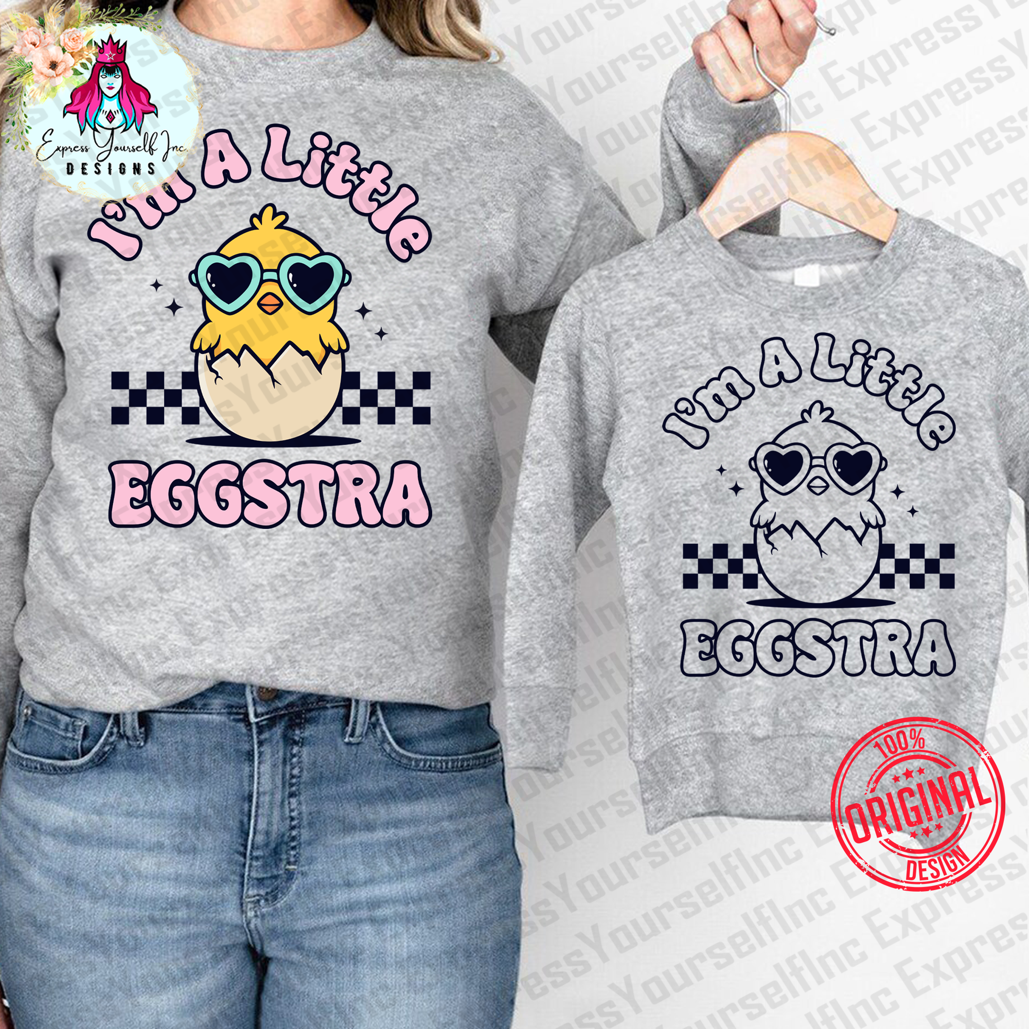 I'm A Little Eggstra svg, Retro Easter svg, Easter Egg svg, Easter ...