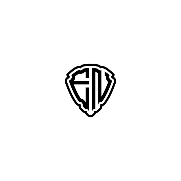 Sleek and Stylish Monogram Shield Design | Jiffy Designs