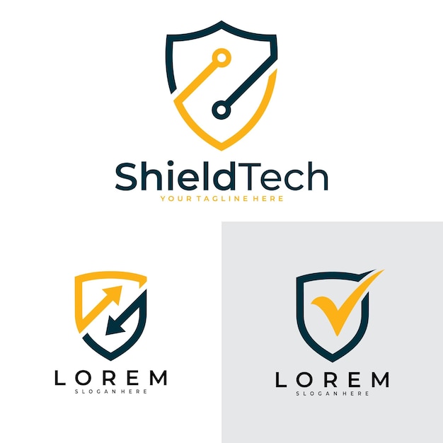 Versatile Shield Tech Logo with Wrench Icon | Jiffy Designs