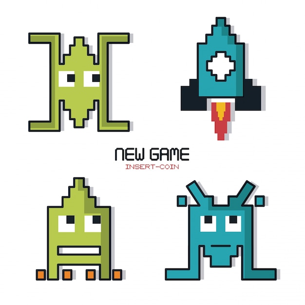 Vibrant Pixel Art Creatures: A Diverse Collection for Versatile Design ...