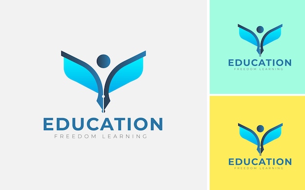 Empowering Minds: An Uplifting Education Logo Design | Jiffy Designs