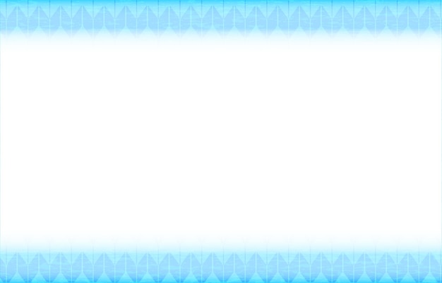 Vibrant Blue Icy Gradient Border Frame | Jiffy Designs