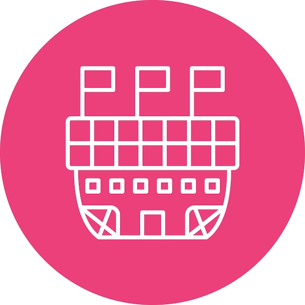 Vibrant Pink Keyboard Icon for Versatile Design | Jiffy Designs