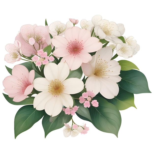 Delicate Floral Bouquet with Soft Pastel Blooms | Jiffy Designs