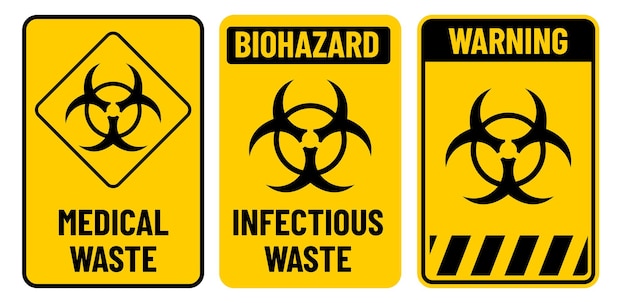 Biohazard Warning Signs: Medical Waste and Infectious Danger | Jiffy ...