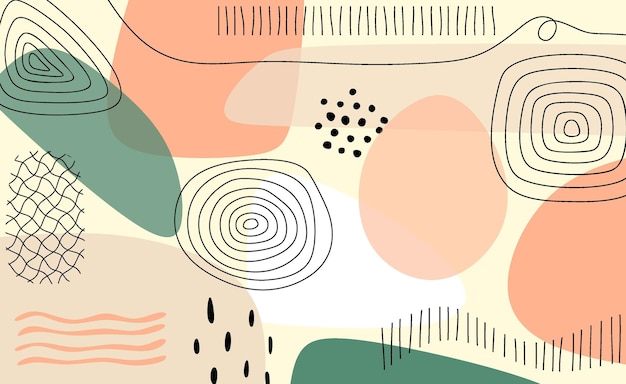 Playful Shapes and Textures in Soft Pastel Tones | Jiffy Designs