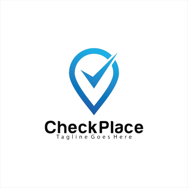 Sleek and Reliable CheckPlace Location Icon | Jiffy Designs