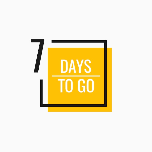 Vibrant Countdown Timer with Bold Text | Jiffy Designs