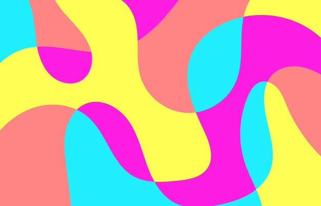 Vibrant Shapes in Playful Pastel Tones | Jiffy Designs