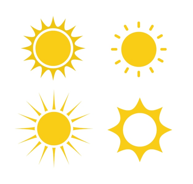 Vibrant Sun Icons and Illustrations Collection | Jiffy Designs