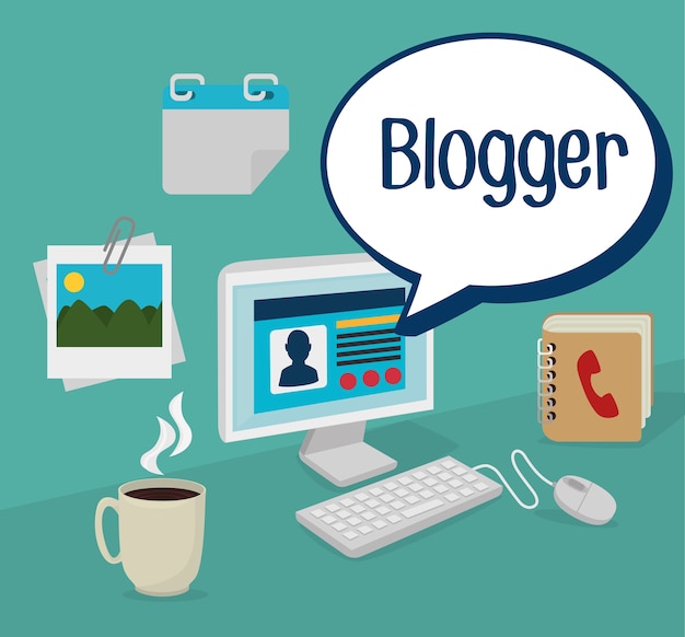 Engaging Visuals for the Modern Blogger's Workspace | Jiffy Designs
