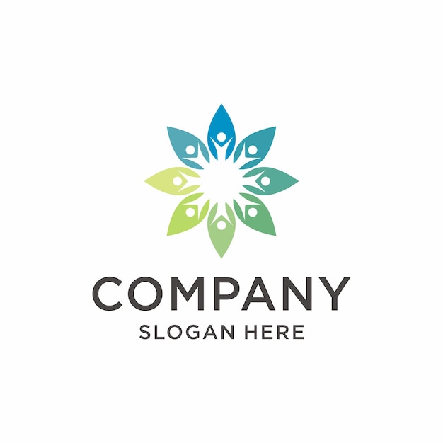 Vibrant Leaf-Inspired Floral Symbol with Uplifting Motif | Jiffy Designs