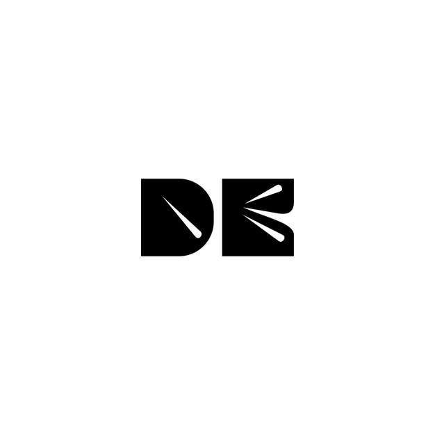 Striking Monogram Design with Sleek Geometric Elements | Jiffy Designs