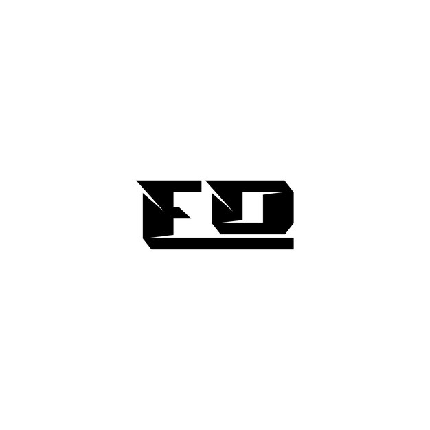 Striking Monogram Emblem with Bold Geometric Design | Jiffy Designs
