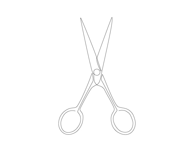 Elegant Scissors with Curved Blades and Sleek Design | Jiffy Designs