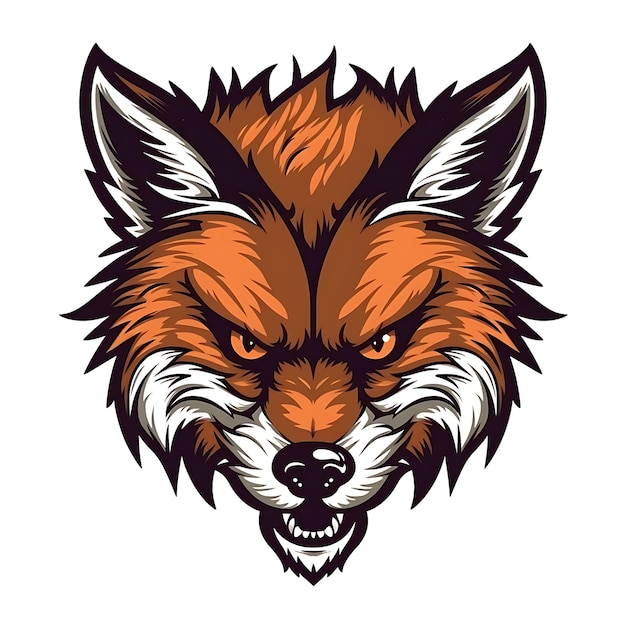 Fierce and Fearsome Fox Mascot Illustration | Jiffy Designs