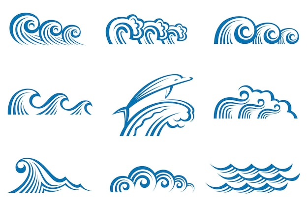 Versatile Wave Motifs for Diverse Design Applications | Jiffy Designs