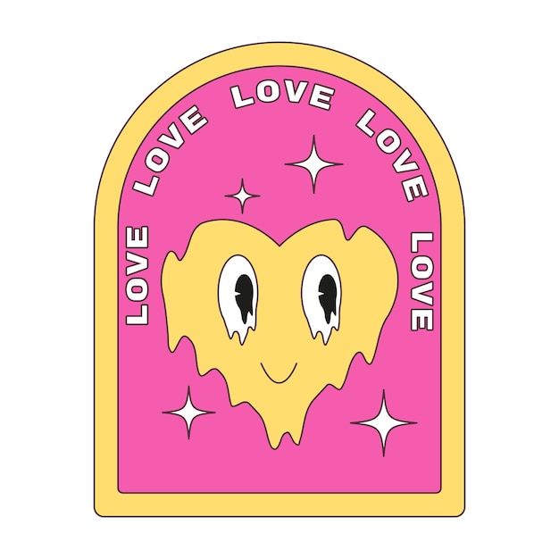 Whimsical Heart with Radiant Love and Sparkles | Jiffy Designs