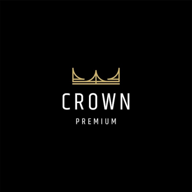 Regal Golden Crown on Elegant Black Background | Jiffy Designs