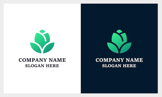 Elegant Green Leaf Logos for Natural Products Company | Jiffy Designs